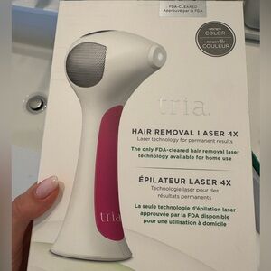 Hair Removal Laser 4X - White and Pink
